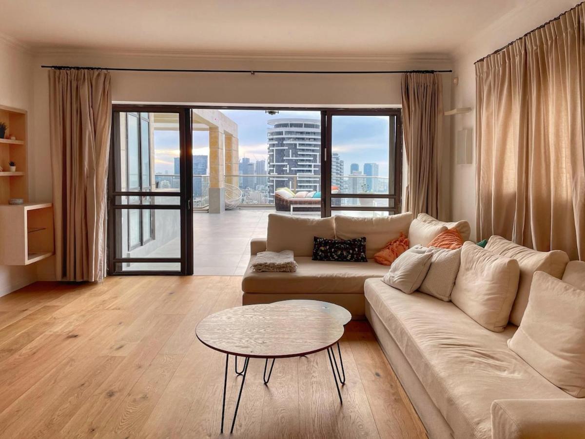 Apartamento Beautiful Penthouse W/Amazing View, Prime Location Ramat Gan Exterior foto